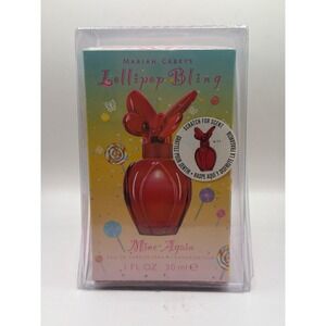 NIB Sealed VTG Mariah Carey Lollipop Bling Mine Again Women 1.0oz Red EDP Spray